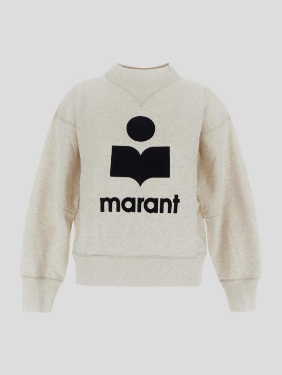 25SS 이자벨마랑에뚜왈 후드 티셔츠 SW0003FA A1M07E23EC Beige