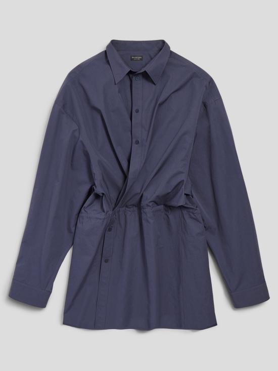 25SS 발렌시아가 숏 원피스 814136 TRM174530 Faded blue