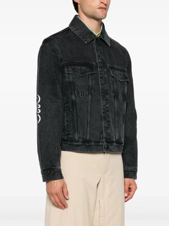 25SS 로에베 데님 자켓 H526Y50W26 1100 BLACK - LOEWE