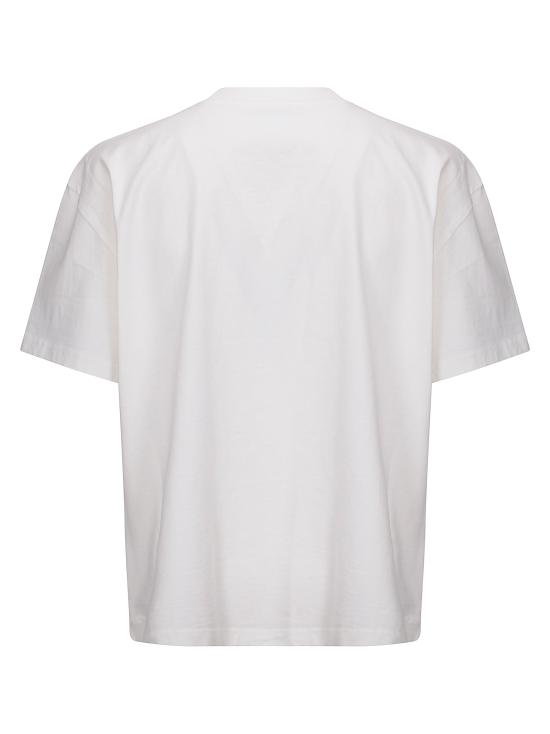 25SS 아크네 스튜디오 반팔 티셔츠 CL0333183 OPTIC WHITE DOM - ACNE STUDIOS