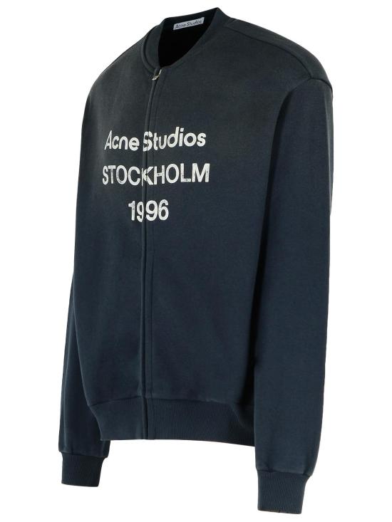 26SS 아크네 스튜디오 긴팔 티셔츠 CI0189900 BLACK DOM - ACNE STUDIOS