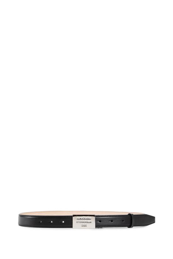 25SS 아크네 스튜디오 슬림 벨트 C80206900 BLACK DOM - ACNE STUDIOS