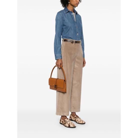 25SS 토즈 토트백 XBWTSEC0100U1ZS410 BROWN DOM - TODS