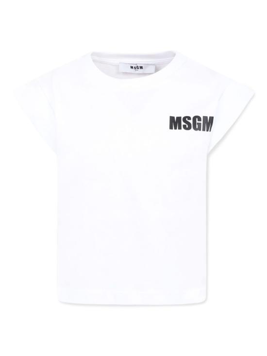 25SS [주니어] 엠에스지엠 탑 S5MSJGTH083 001 White