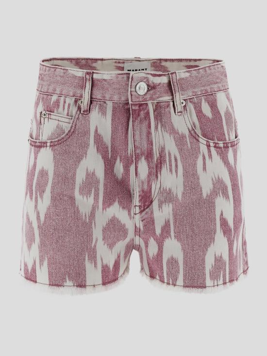 25SS 이자벨마랑에뚜왈 숏팬츠 SH0001FE C1H03E40RW Rosewood