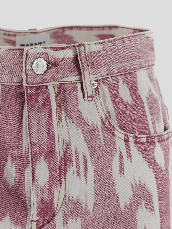 25SS 이자벨마랑에뚜왈 숏팬츠 SH0001FE C1H03E40RW Rosewood - ISABEL MARANT ETOILE