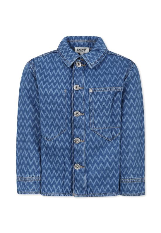 25SS [키즈] 랑방 탑 N30227 Z03 DENIM