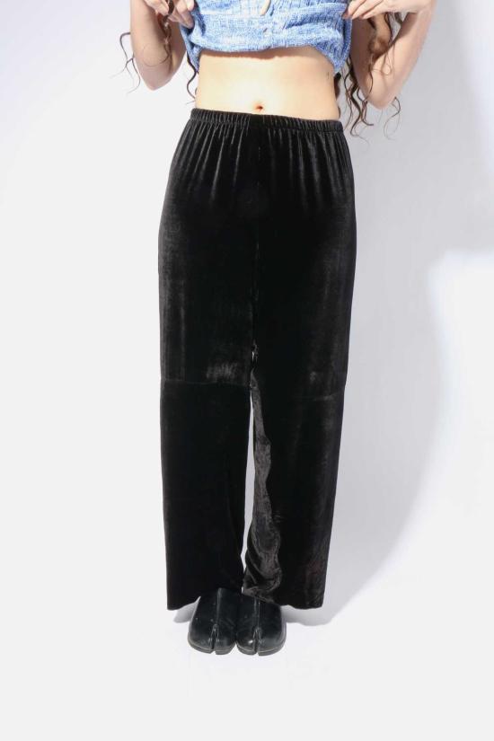  베이스레인지 스트레이트 팬츠 베이스렌지 올린  블랙 - BASERANGE