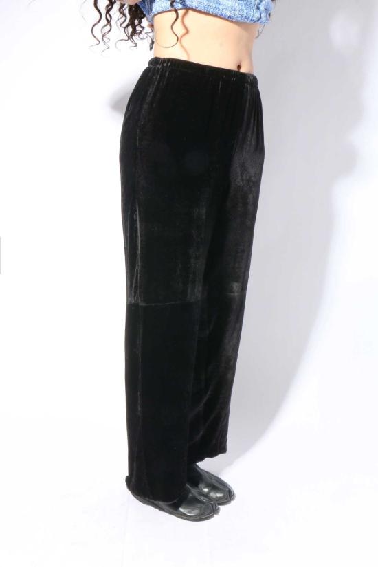  베이스레인지 스트레이트 팬츠 베이스렌지 올린  블랙 - BASERANGE