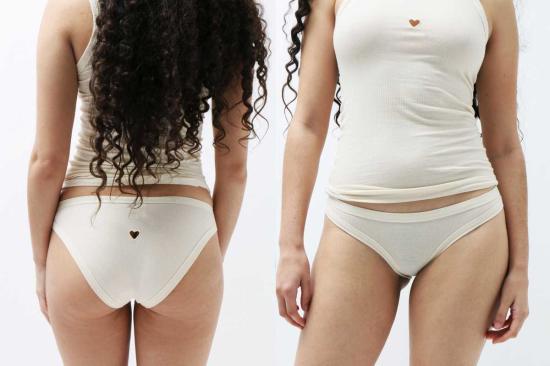  베이스레인지 팬티 베이스렌지 하트 벨 팬츠 - BASERANGE