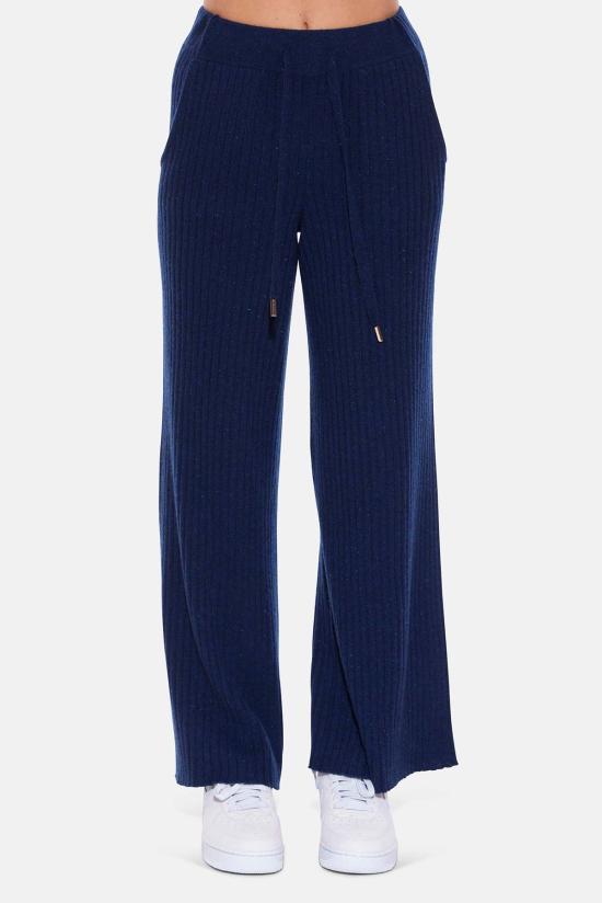  블루&크림 스트레이트 팬츠 비아트리스 리브 카디건 & 소피 와이드 레그 밀키웨이 - BLUE&CREAM