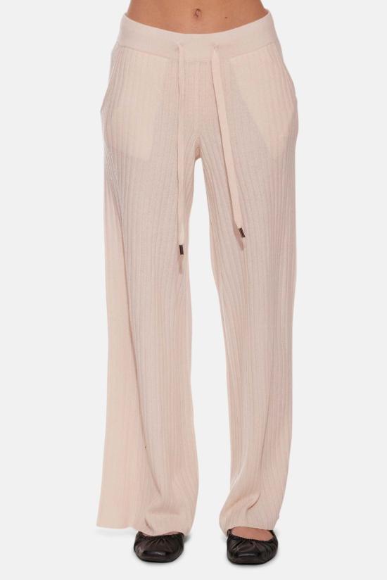  블루&크림 스트레이트 팬츠 비아트리스 리브 카디건 & 소피 와이드 레그 리코타 - BLUE&CREAM