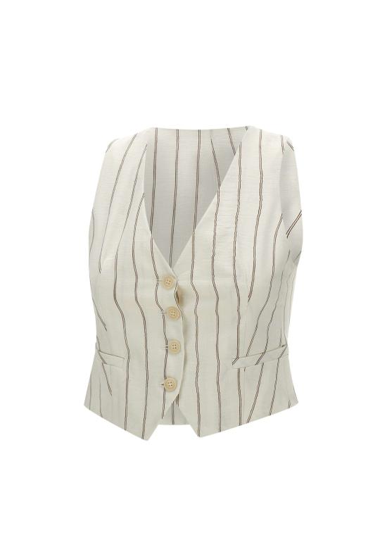 25SS 카오스 베스트 QPJCO032 1041 White