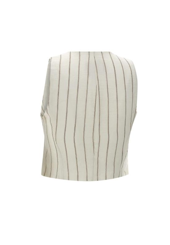 25SS 카오스 베스트 QPJCO032 1041 White - KAOS