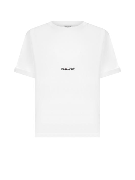 25SS 생로랑 반팔 티셔츠 460876 YB2DQ9000 White