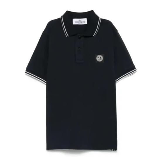  [키즈] 스톤 아일랜드 주니어 컴패스 배지 폴로 셔츠 K1S162200001S0018 V0020 BLEU