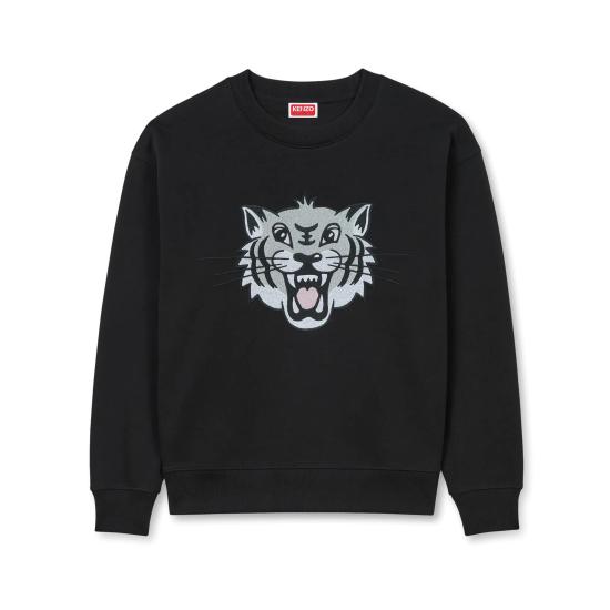 25SS 겐조 긴팔 티셔츠 FF52SW1914MF 99J NOIR