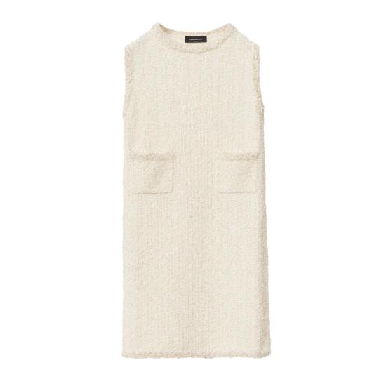 25SS 파비아나 필리피 원피스 ABD265F175L167 VR1 BIANCO CITRINO