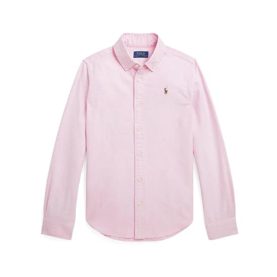 25SS [키즈] 랄프 로렌 셔츠 313929954002 BATH PINK