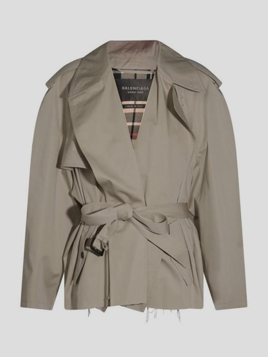 25SS 발렌시아가 코트 814615 TBP019501 Beige