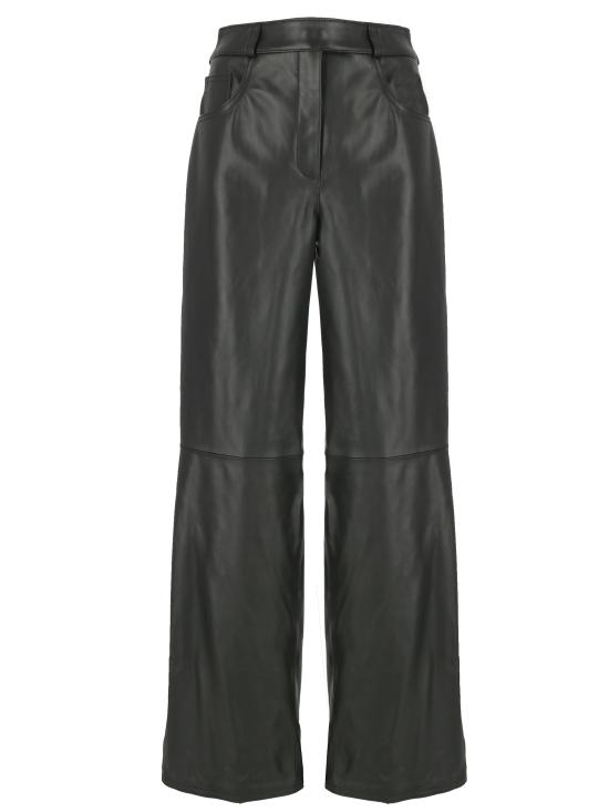 24FW CASSELL 스트레이트 팬츠 RM C202418 BLACK