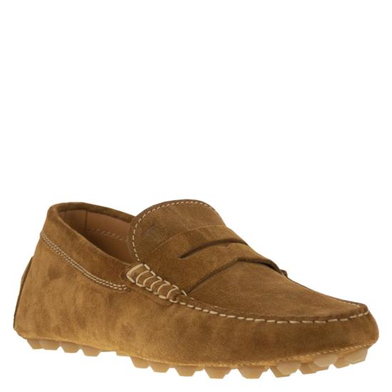 25SS 토즈 고미노 스웨이드 드라이빙 슈즈 XXM52K00640RE0 COGNAC - TODS