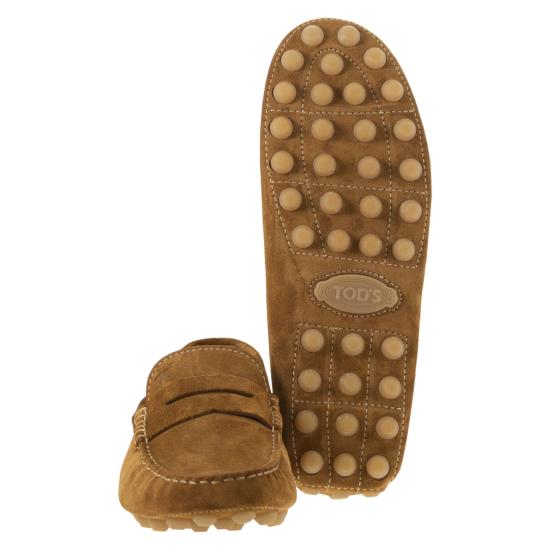 25SS 토즈 고미노 스웨이드 드라이빙 슈즈 XXM52K00640RE0 COGNAC - TODS