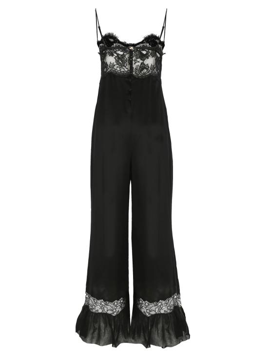 24FW 생로랑 점프수트 793227 Y001W1000 Black - SAINT LAURENT