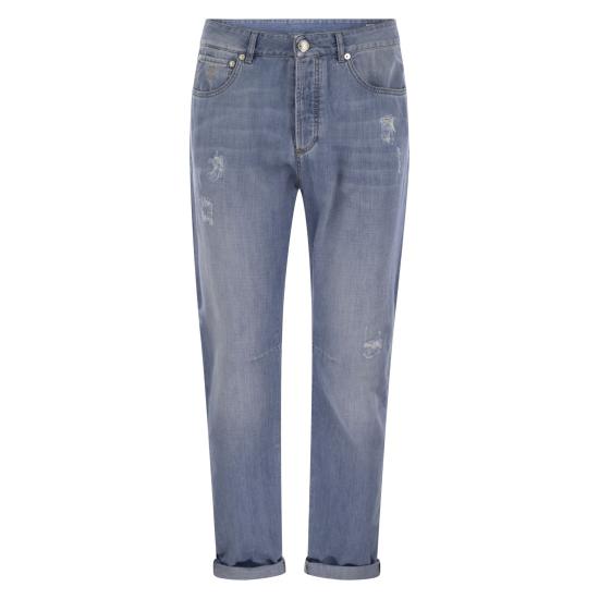 25SS 브루넬로 쿠치넬리 데님 팬츠 ME645X2340 LIGHT DENIM