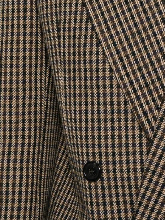 24FW 생로랑 미디 원피스 798010 Y2H829364 BEIGE NOIR MARRON - SAINT LAURENT