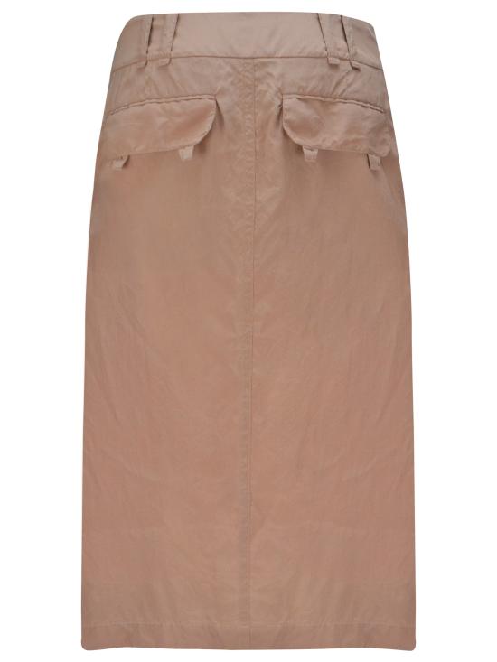 24FW 생로랑 미디 스커트 785399 Y7I229512 NUDE VINTAGE - SAINT LAURENT