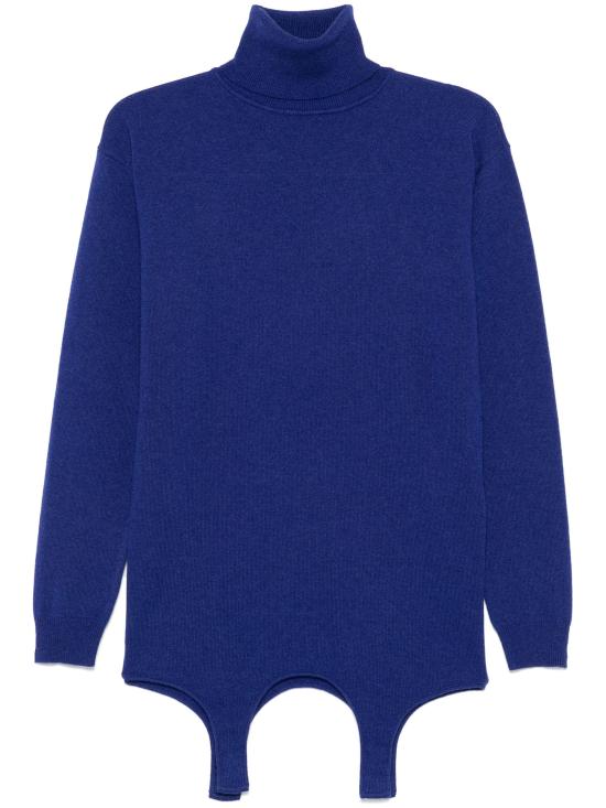 24FW 생로랑 터틀넥 806969 YALL24069 Bleu roi