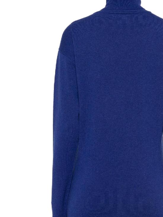 24FW 생로랑 터틀넥 806969 YALL24069 Bleu roi - SAINT LAURENT