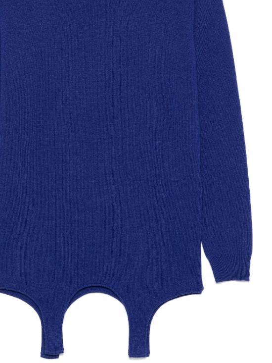 24FW 생로랑 터틀넥 806969 YALL24069 Bleu roi - SAINT LAURENT