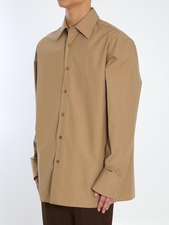 25SS 구찌 긴팔 셔츠 35460699 823830 Z7AMD 2319 Beige - GUCCI