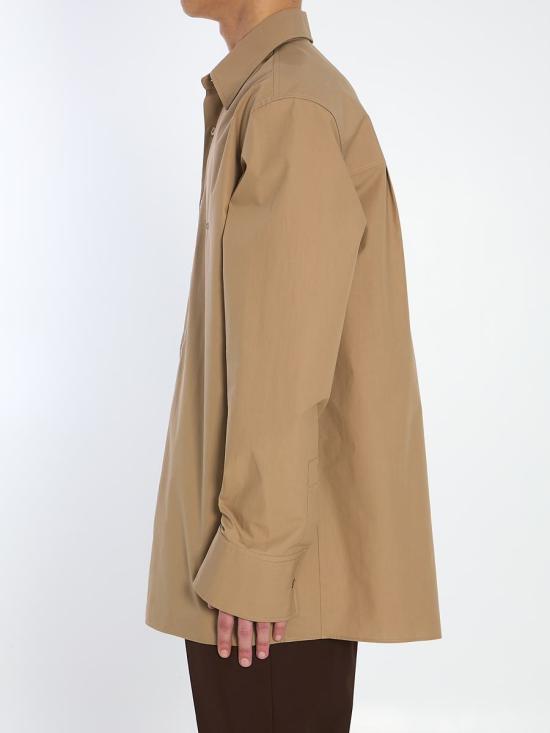 25SS 구찌 긴팔 셔츠 35460699 823830 Z7AMD 2319 Beige - GUCCI