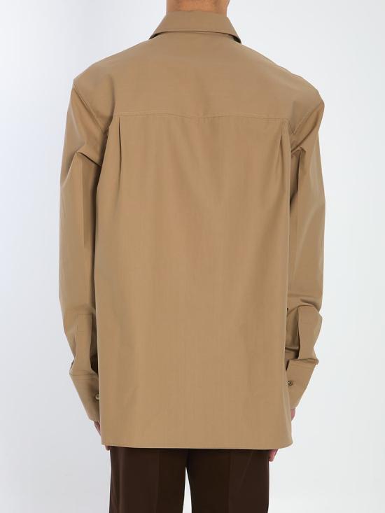 25SS 구찌 긴팔 셔츠 35460699 823830 Z7AMD 2319 Beige - GUCCI