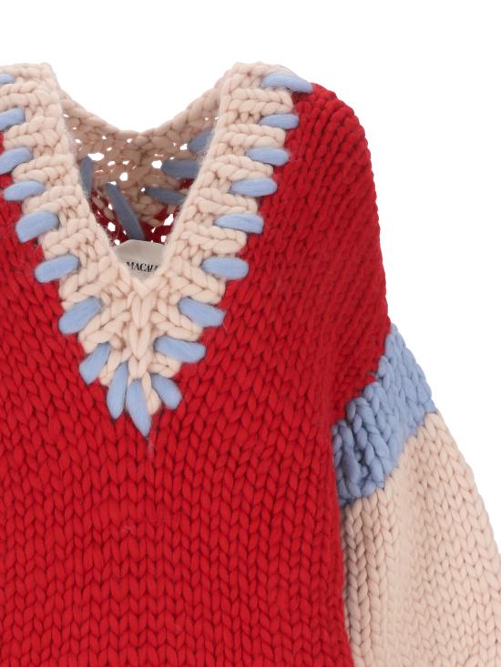 24FW HOPE MACAULAY 숏 원피스 ASPEN CHUNKY X Cream Blue Red - OTHER BRANDS