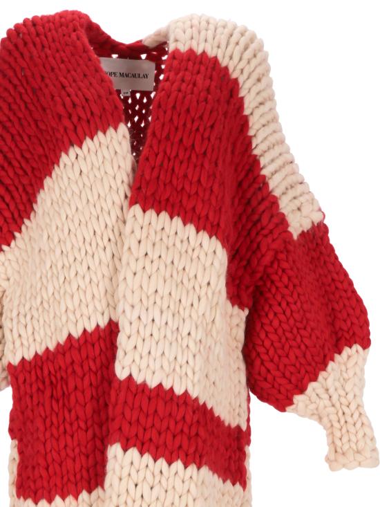 24FW HOPE MACAULAY 스웨터 HOLLY CHUNKY X Red cream - OTHER BRANDS