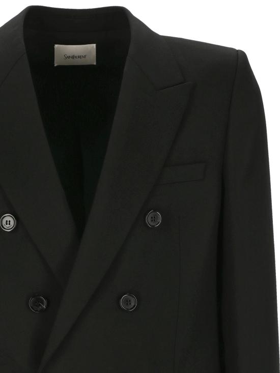 24FW 생로랑 점프수트 801873 Y404W1000 Black - SAINT LAURENT