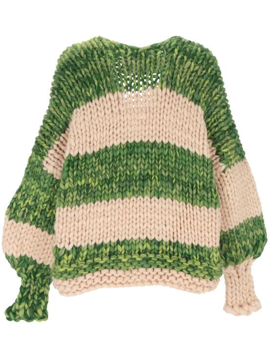 24FW HOPE MACAULAY 스웨터 WILLOW CHUNKY X BlendedGreen Cream - OTHER BRANDS