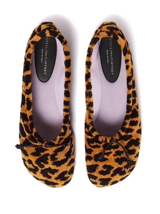  스텔라 맥카트니 플랫 슈즈 810518AFACV02008 Animal Print - STELLA MCCARTNEY