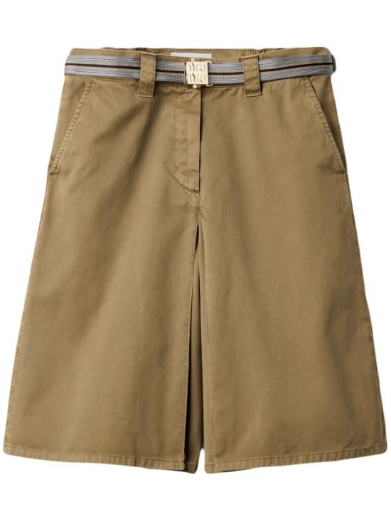 25SS 미우미우 스커트 MG2381 16MSF0393 Green