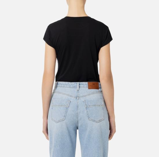 25SS 엘리자베타프랜치 스웨터 MA00451E2 110 Black - ELISABETTA FRANCHI