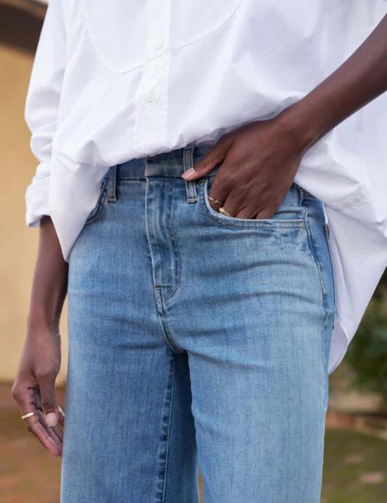  프랭크 앤 에일린 데님 팬츠 프랭크 앤 엘린 갤웨이 진 라이트 워시 인디고 - FRANK & EILEEN