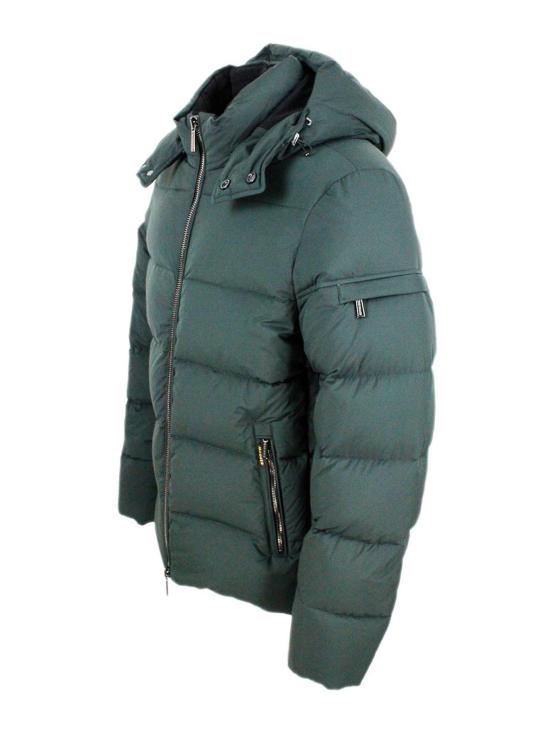  무레르 숏패딩 BRETTSKTU0311 Green - MOORER