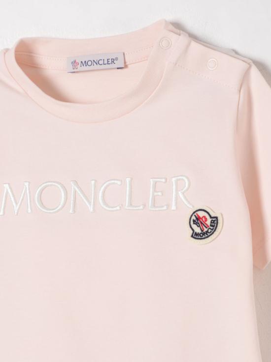 25FW [키즈] 몽클레어 티셔츠 8C0000689AUM 529 Pink - MONCLER