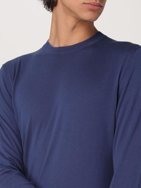 25FW 파올로페코라 스웨터 A002F200 6802 Blue 1 - PAOLO PECORA