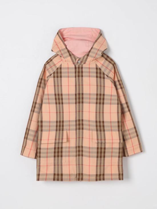 25FW [키즈] 버버리 코트 8100113 A4602 Pink - BURBERRY