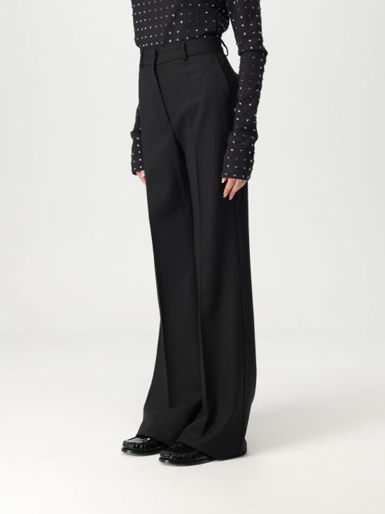 25FW 스포트막스 스트레이트 팬츠 2512131051600 003 Black - SPORTMAX